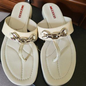 Prada Leather Sandals